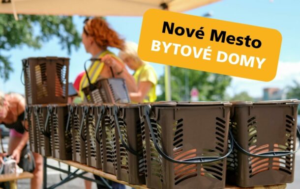 Bytové domy v Novom Meste (prvá etapa) – od 18. júla 2022 distribuujeme obyvateľom balíčky na zber kuchynského bioodpadu