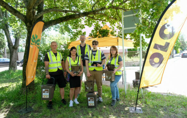 Nové Mesto a Ružinov – distribučné centrá balíčkov na zber kuchynského bioodpadu